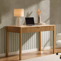 Dusklia - Elena Ash Desk - Light Wood