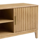 Dusklia - Elena TV Unit for TVs up to 60 - Light Wood - Wood Veneer