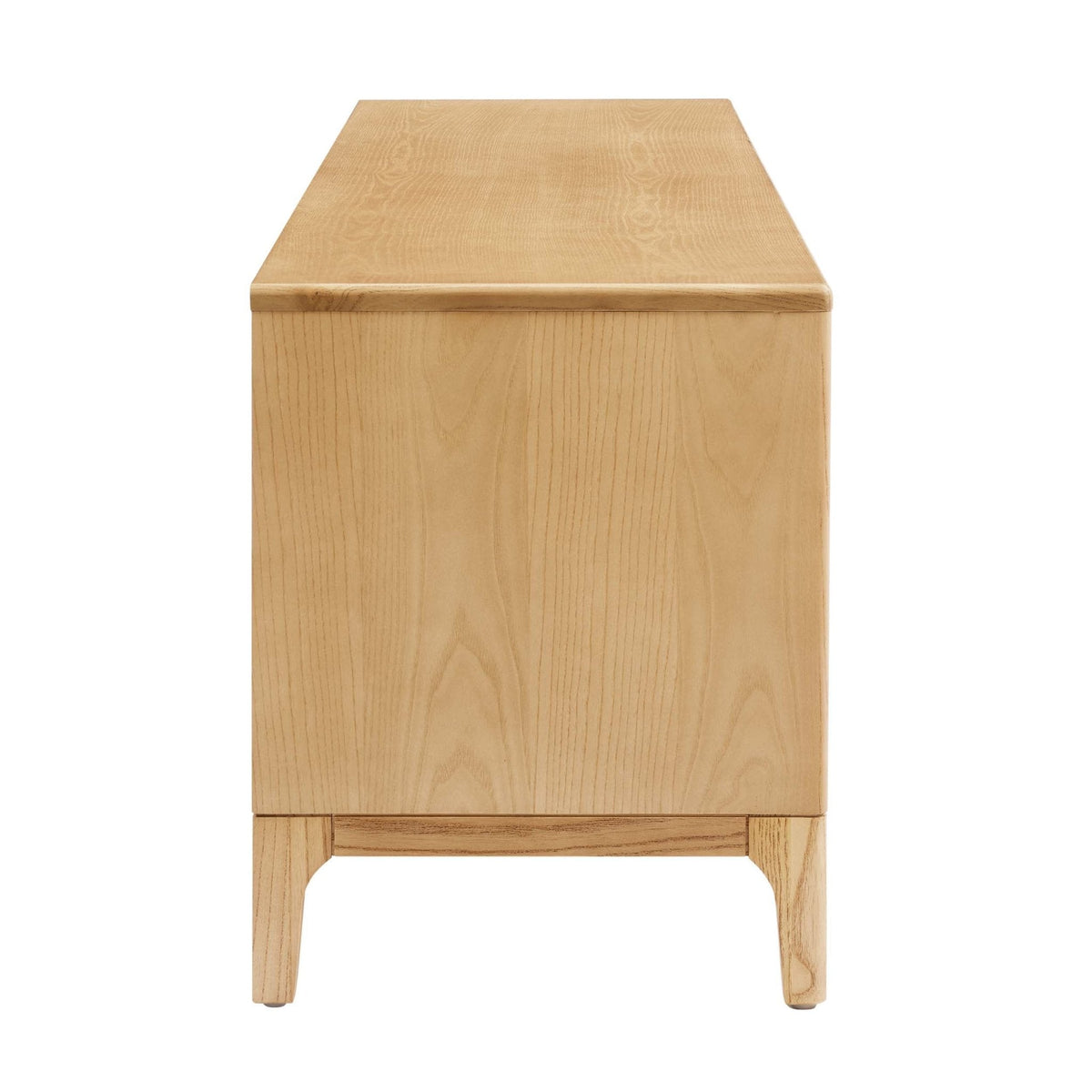 Dusklia - Elena TV Unit for TVs up to 60 - Light Wood - Wood Veneer