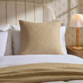 Dusklia - Eleni Cotton Waffle Stonewash Cushion Cover - Natural
