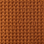 Dusklia - Eleni Cotton Waffle Stonewash Sofa Cushion Cover - Orange