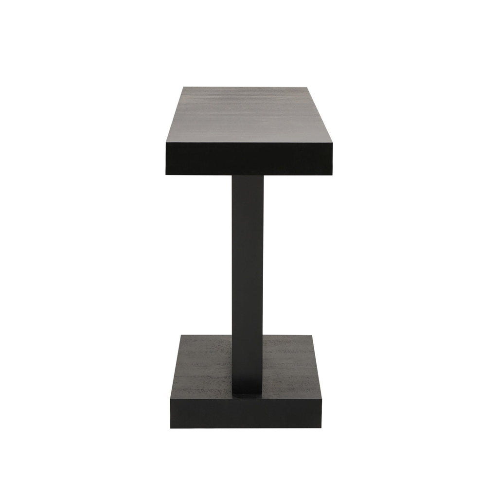 Dusklia - Elina Console Table - Black Wood