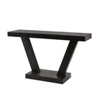 Dusklia - Elina Console Table - Black Wood
