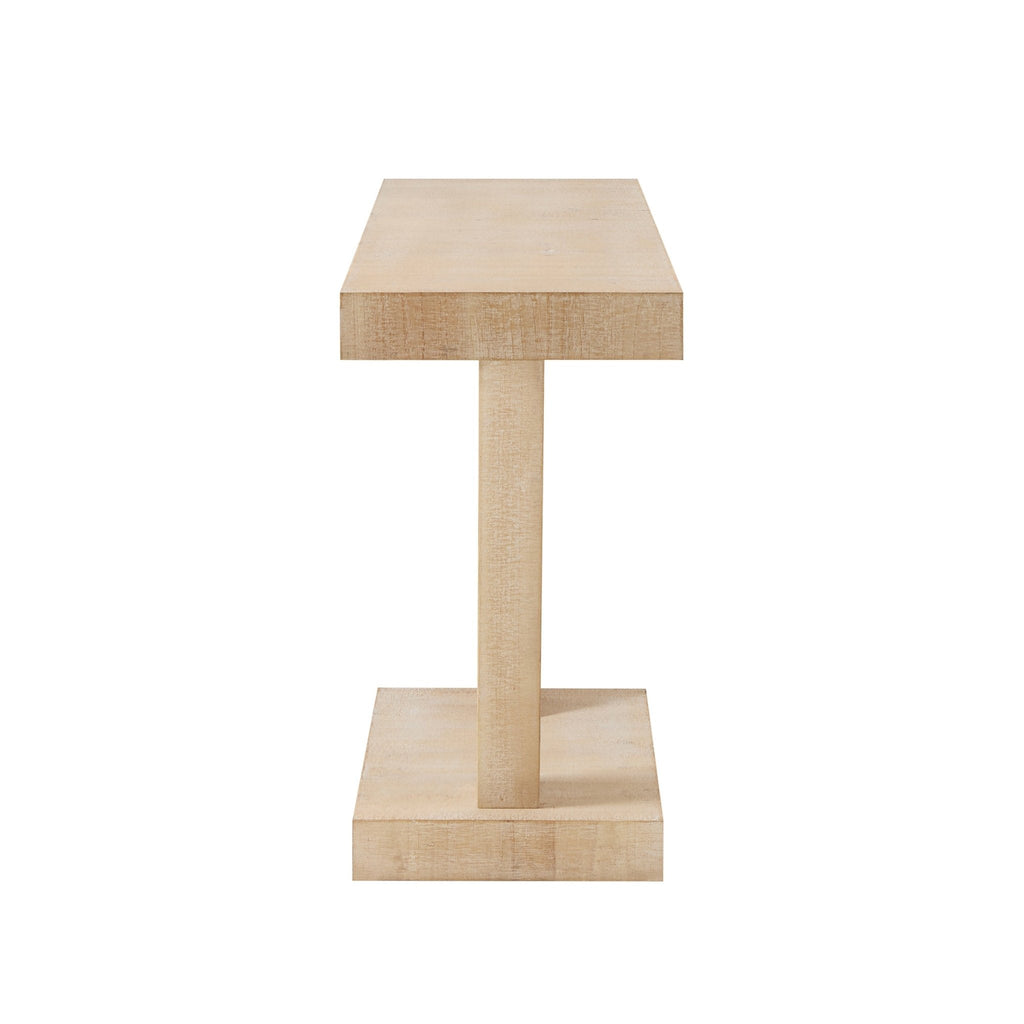 Dusklia - Elina Console Table - Washed Wood