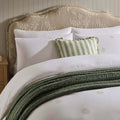 Dusklia - Emily 100% Cotton Broderie Anglaise Duvet Cover & Pillowcase Set - White