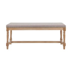 Dusklia - Emley Bench - Natural Chevron