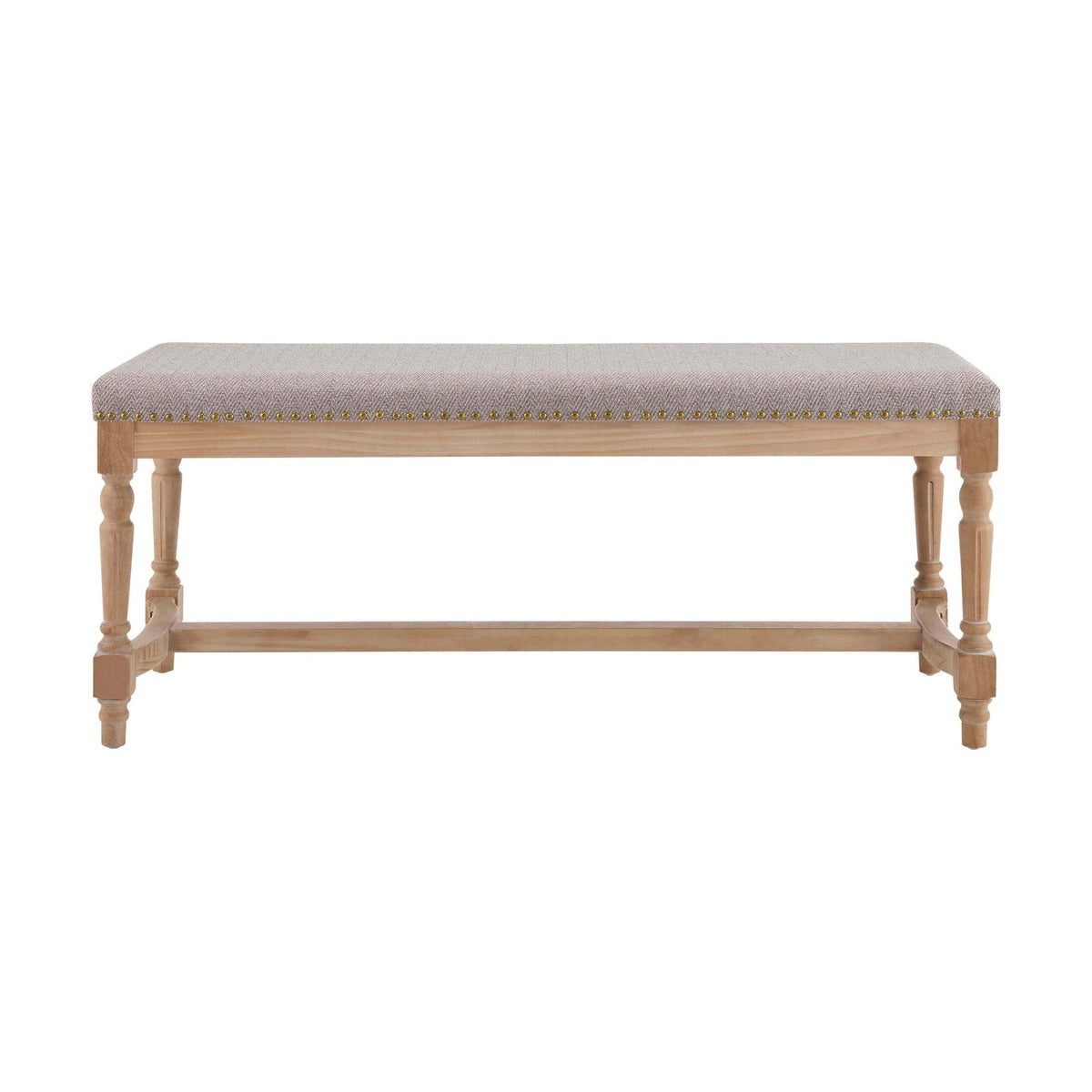 Dusklia - Emley Bench - Natural Chevron