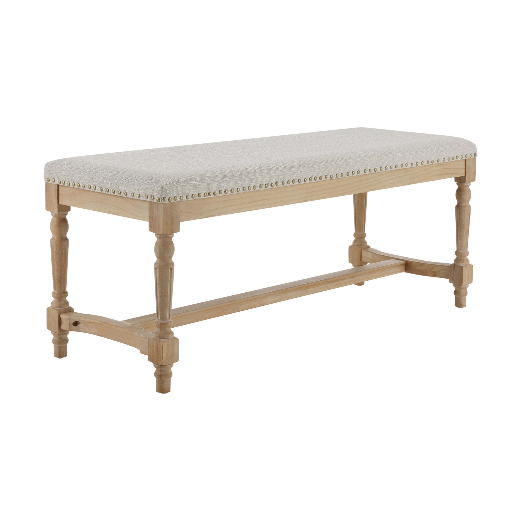 Dusklia - Emley Bench - Stone Grey