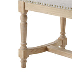 Dusklia - Emley Bench - Stone Grey