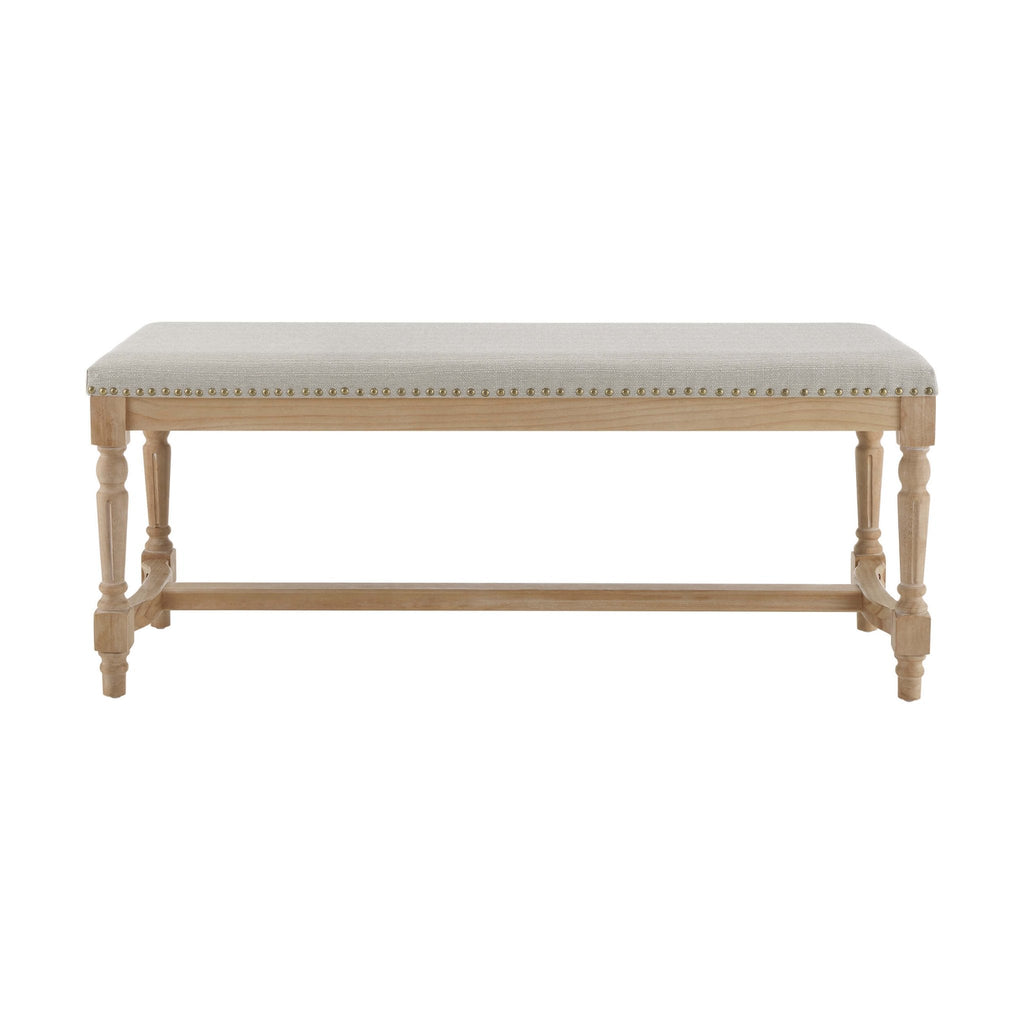 Dusklia - Emley Bench - Stone Grey
