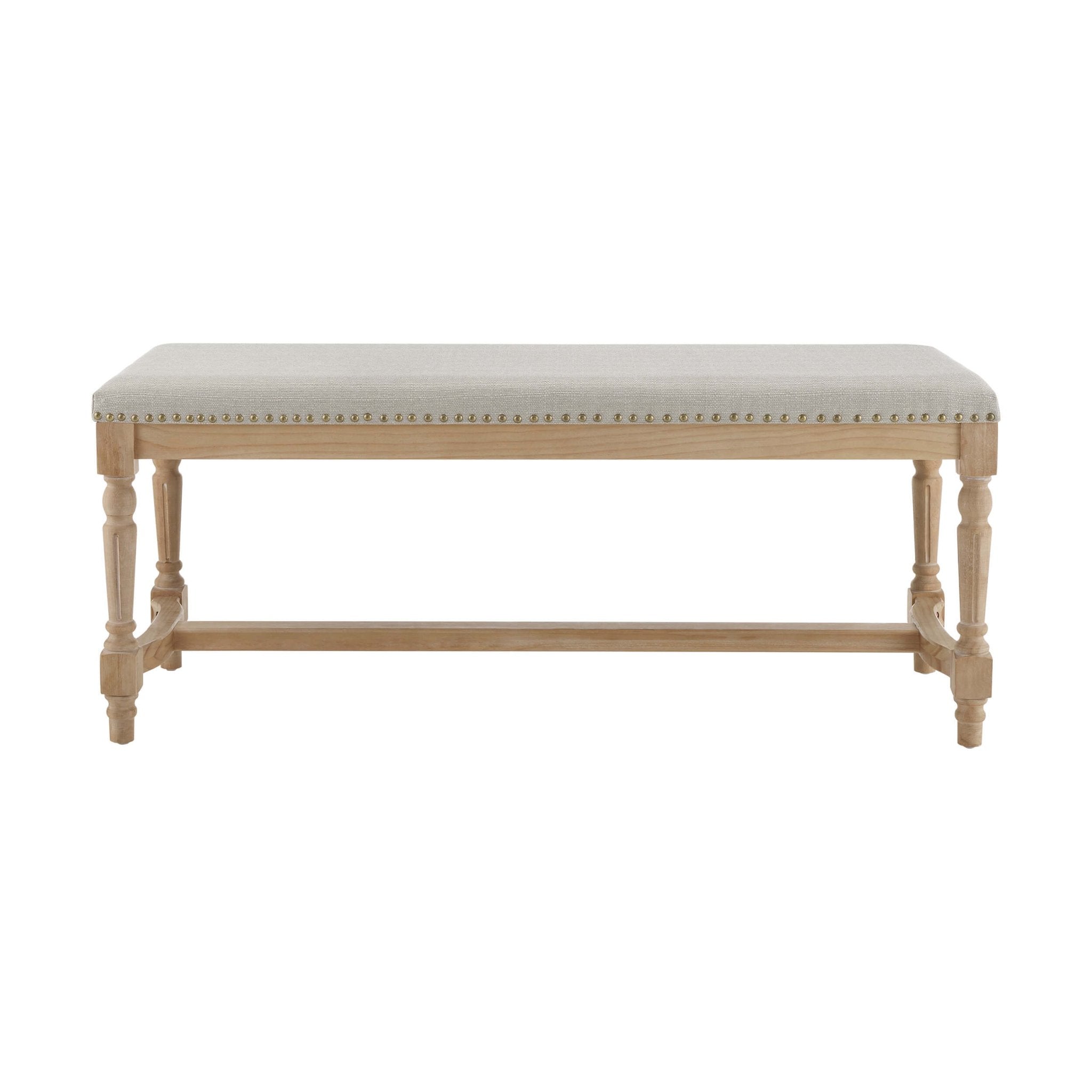 Dusklia - Emley Bench - Stone Grey