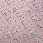 Dusklia - Esme 100% Cotton Printed Scallop Reversible Cushion Cover - Pink