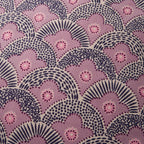 Dusklia - Esme 100% Cotton Printed Scallop Reversible Sofa Cushion Cover - Pink