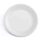 Dusklia - Ethan Embossed Stoneware 12 Piece Dinner Set - White