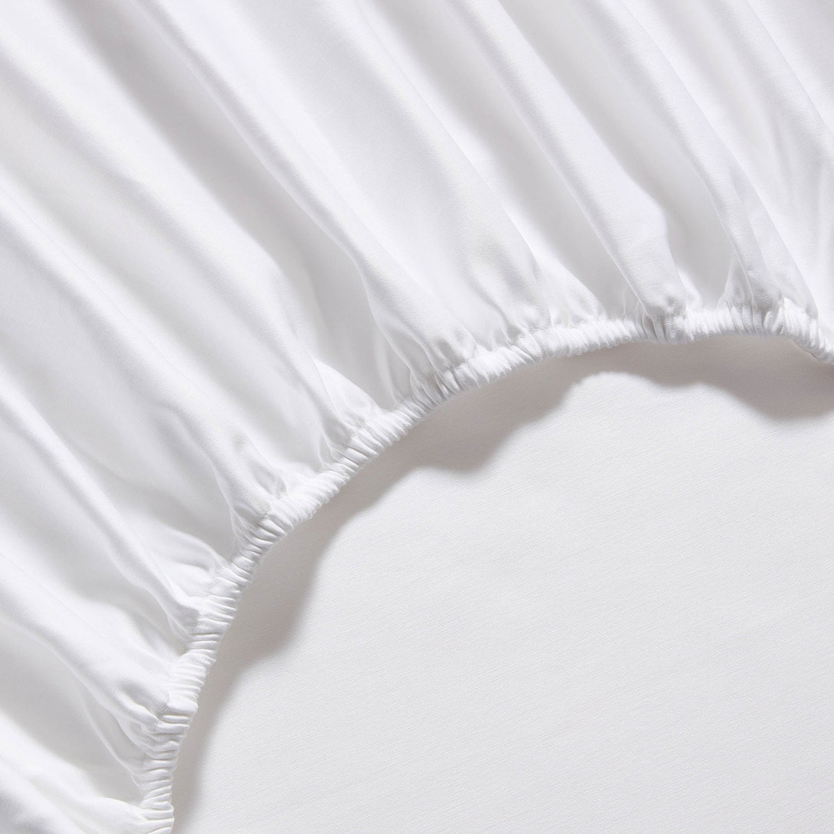 Dusklia - Everly 1200 Thread Count Fitted Sheet - White