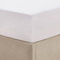 Dusklia - Everly 1200 Thread Count Fitted Sheet - White