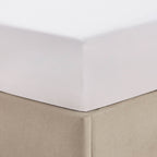 Dusklia - Everly 1200 Thread Count Fitted Sheet - White