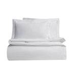 Dusklia - Everly 1200 Thread Count Pair of Oxford Pillowcases - White