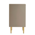 Dusklia - Evie 1 Drawer Nightstand - Taupe