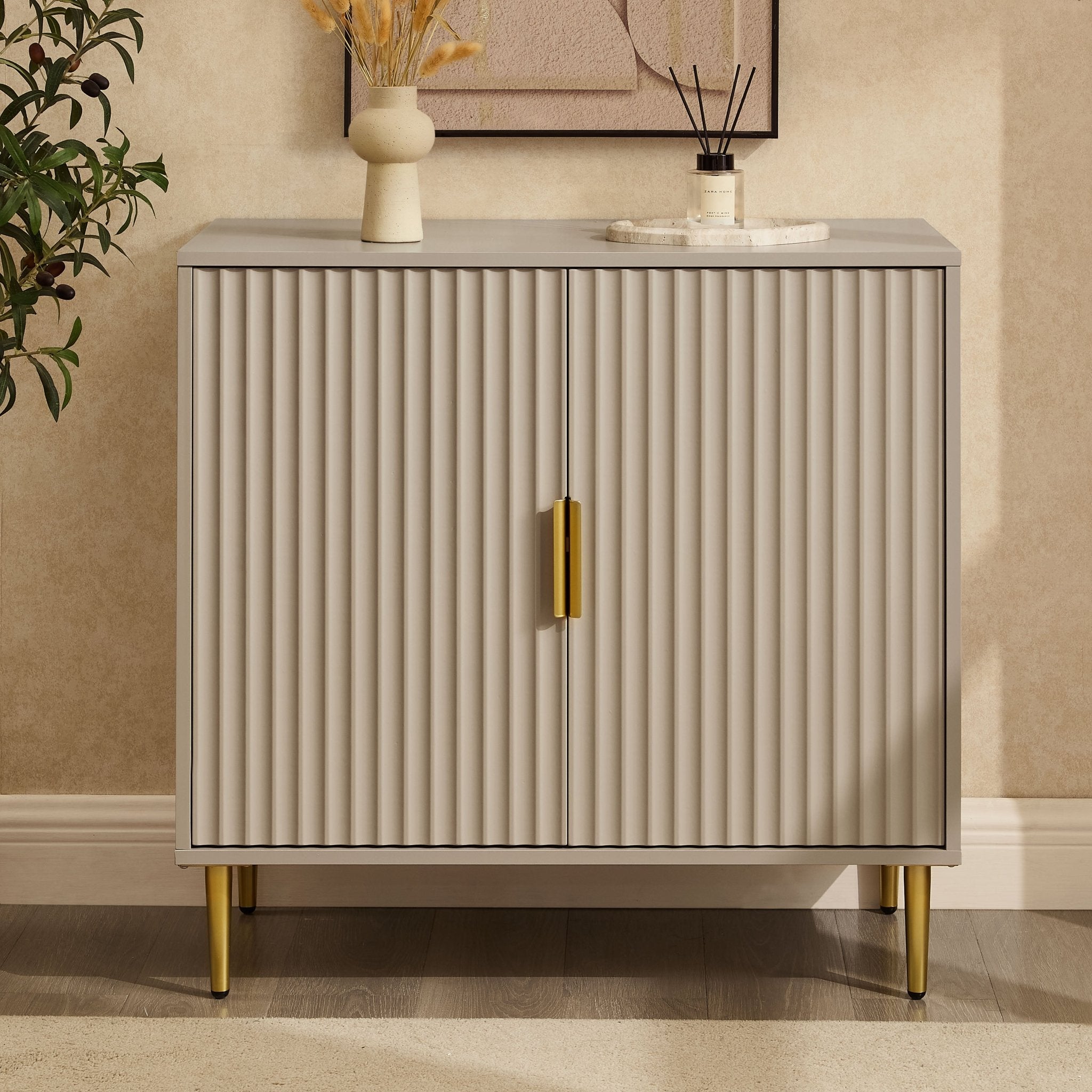 Dusklia - Evie 2 Door Sideboard - Taupe