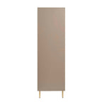 Dusklia - Evie 3 Door Wardrobe with Drawers - Taupe