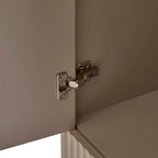 Dusklia - Evie 3 Door Wardrobe with Drawers - Taupe