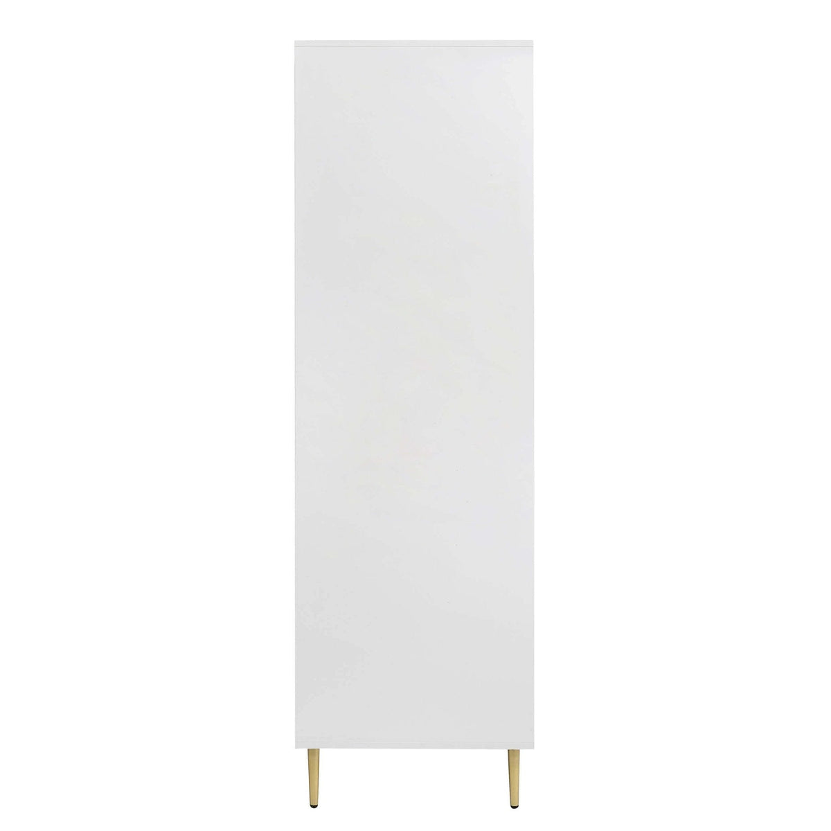 Dusklia - Evie 3 Door Wardrobe with Drawers - Warm White