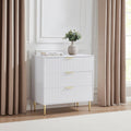 Dusklia - Evie 3 Drawer Chest - Warm White