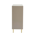 Dusklia - Evie 5 Drawer Chest - Taupe