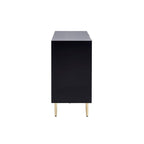 Dusklia - Evie 6 Drawer Chest - Black