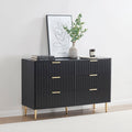 Dusklia - Evie 6 Drawer Chest - Black