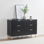 Dusklia - Evie 6 Drawer Chest - Black