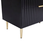 Dusklia - Evie 6 Drawer Chest - Black