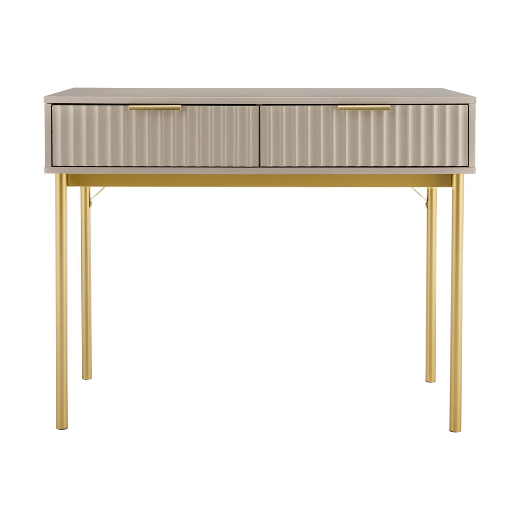 Dusklia - Evie Dressing Table Console - Taupe