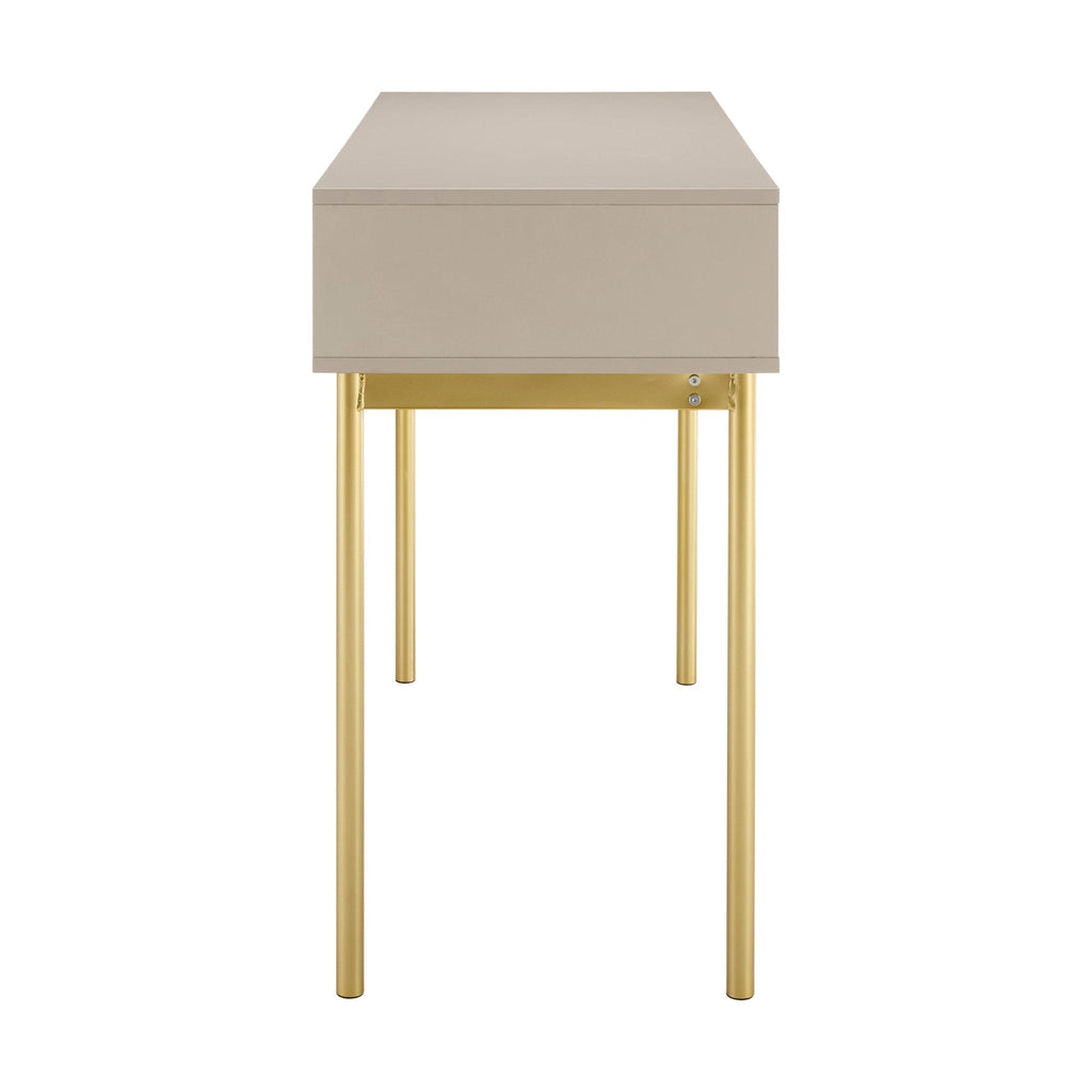 Dusklia - Evie Dressing Table Console - Taupe