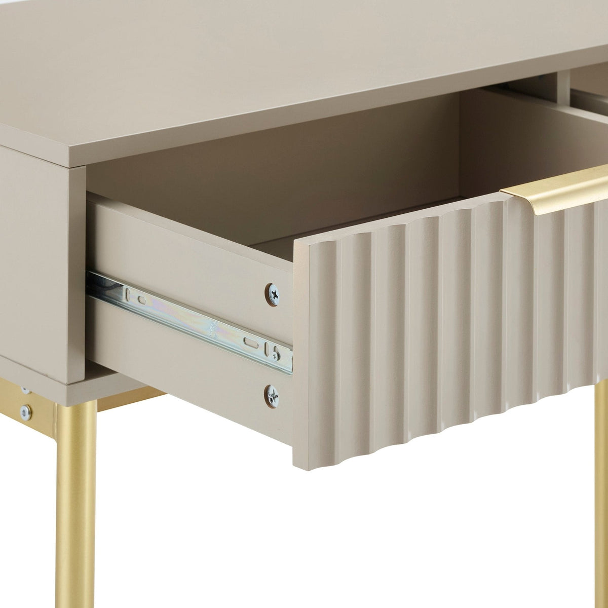 Dusklia - Evie Dressing Table Console - Taupe