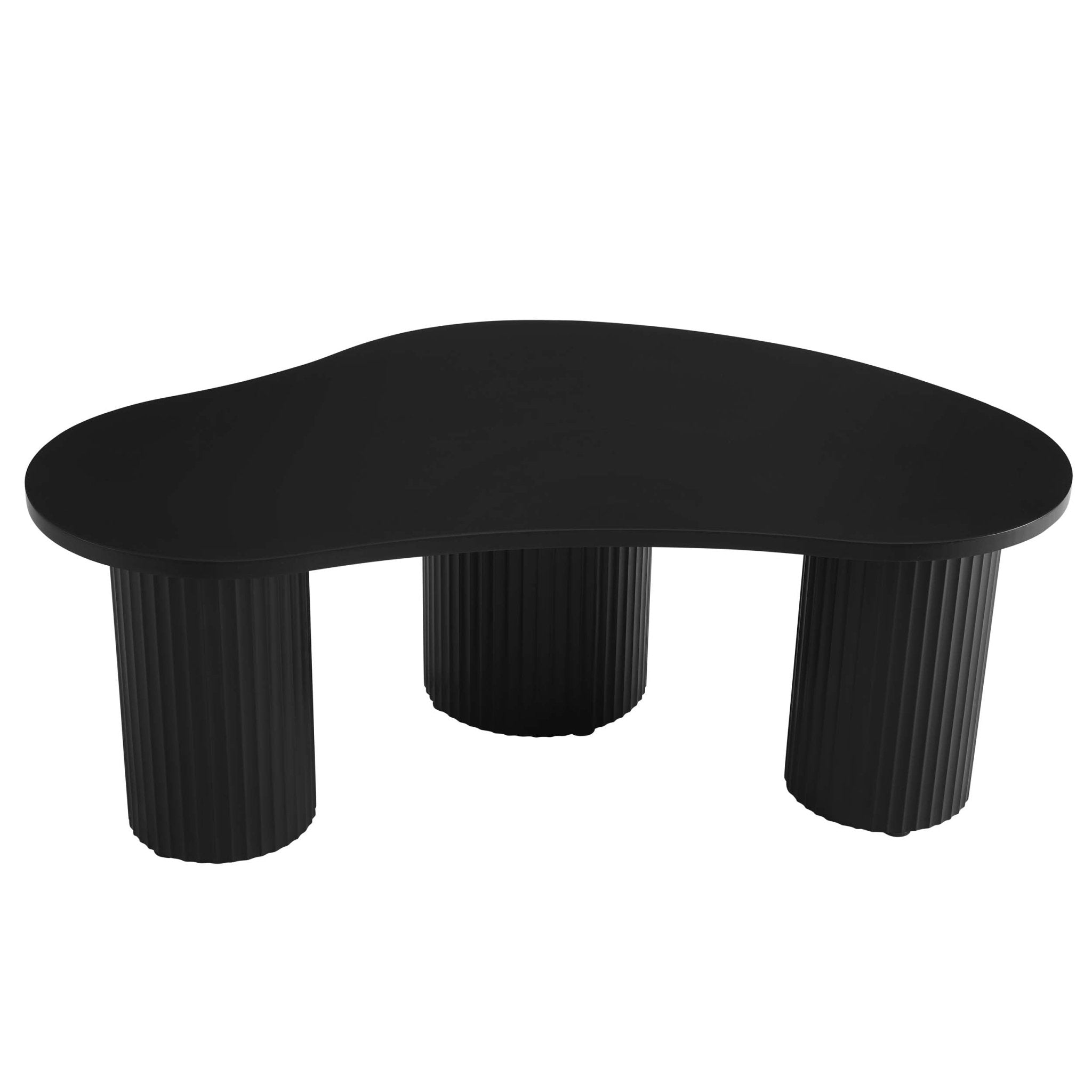 Dusklia - Evie Irregular Coffee Table - Black
