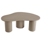 Dusklia - Evie Irregular Coffee Table - Taupe