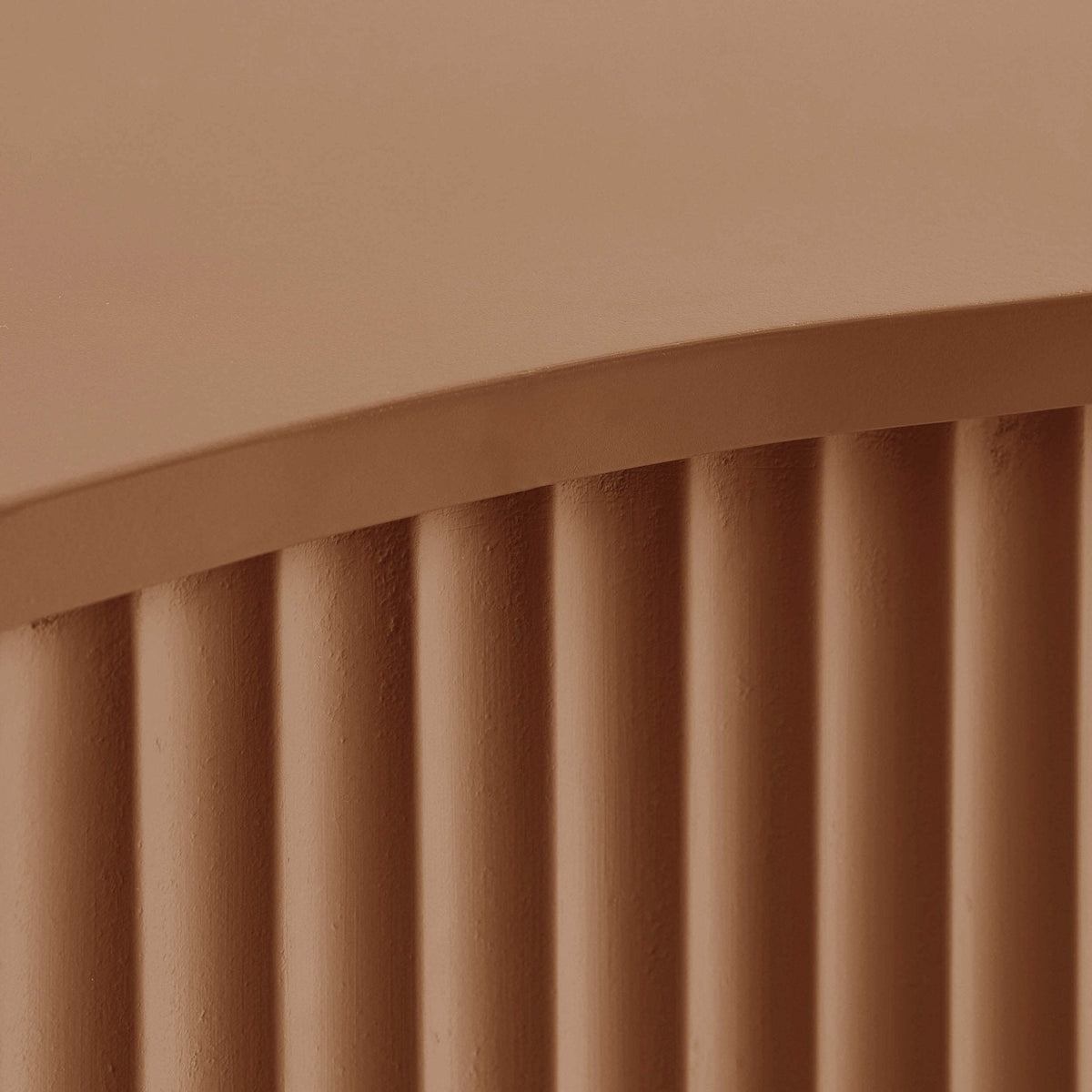 Dusklia - Evie Irregular Side Table - Caramel