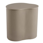 Dusklia - Evie Irregular Side Table - Taupe