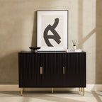 Dusklia - Evie 3 Door Sideboard - Black