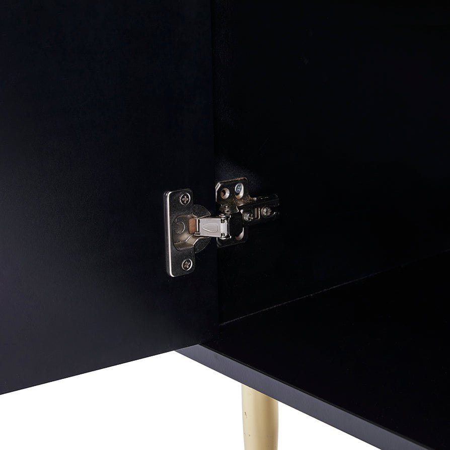 Dusklia - Evie 3 Door Sideboard - Black