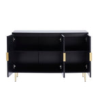 Dusklia - Evie 3 Door Sideboard - Black