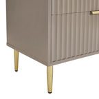 Dusklia - Evie 3 Door Sideboard - Taupe