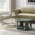 Dusklia - Evie Round Nesting Coffee Table - Vetiver