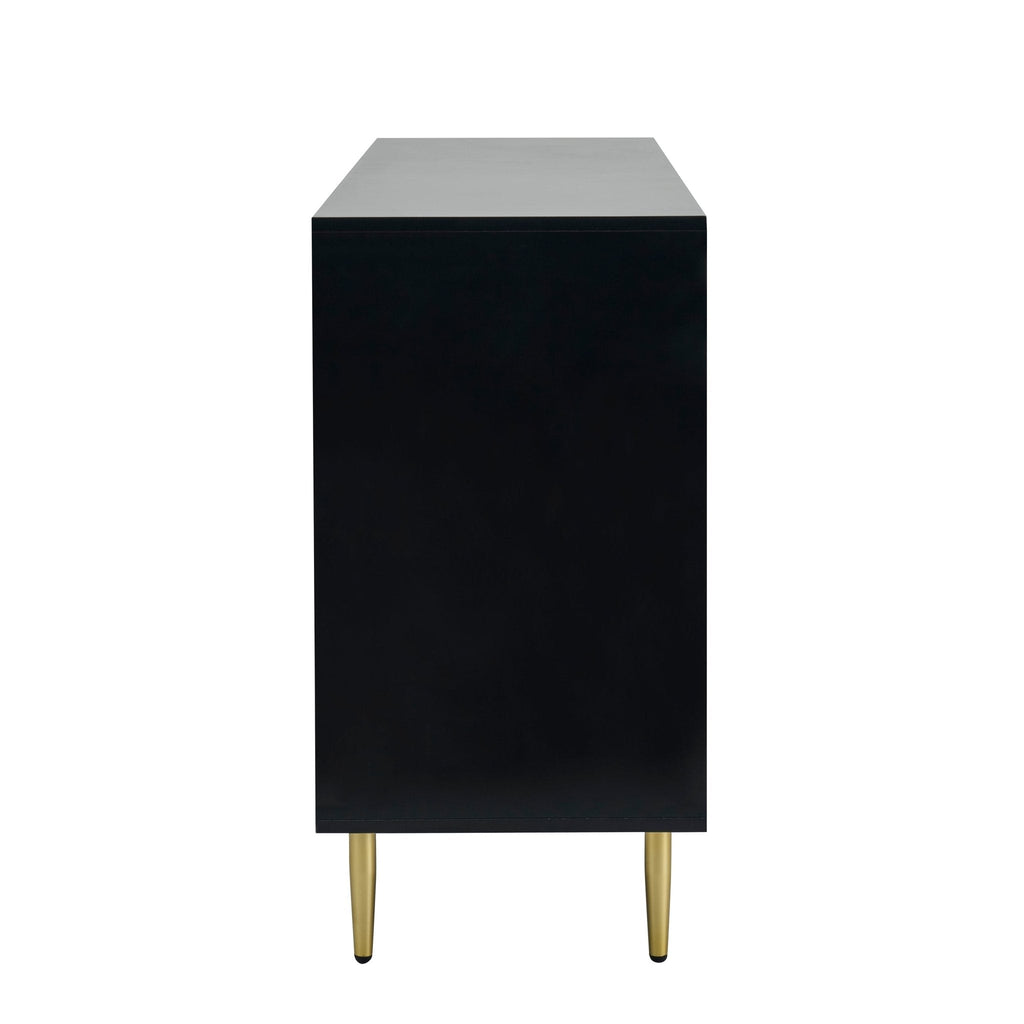 Dusklia - Evie 2 Door Sideboard with Drawers - Black