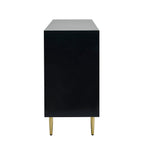 Dusklia - Evie 2 Door Sideboard with Drawers - Black