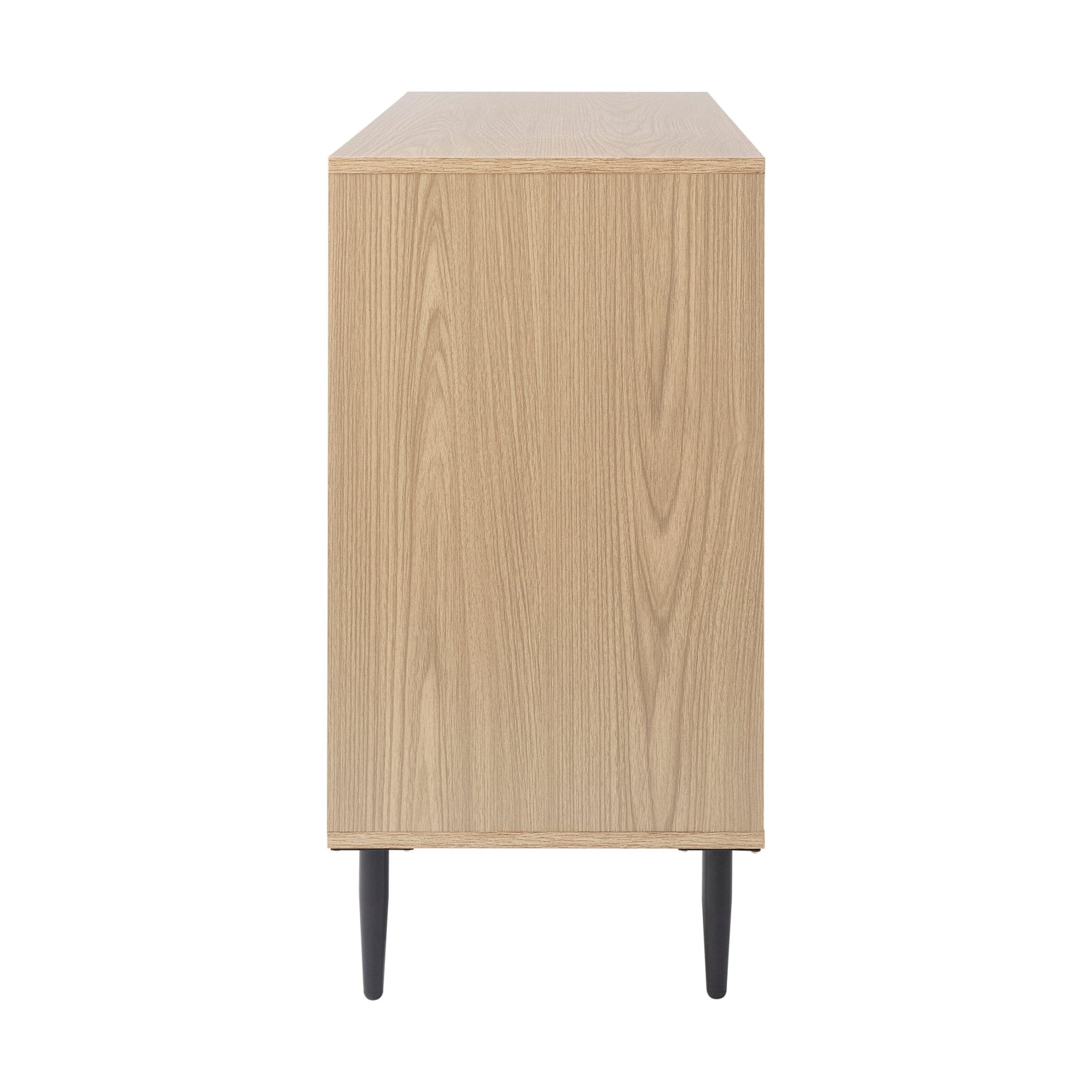 Dusklia - Evie Sideboard with Drawers - Wood Effect