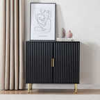 Dusklia - Evie 2 Door Sideboard - Black