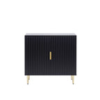 Dusklia - Evie 2 Door Sideboard - Black